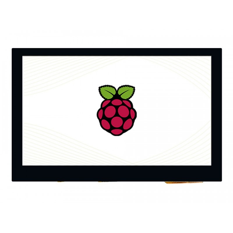 Ekran dotykowy - pojemnościowy LCD 4,3'' IPS 800x480px DSI dla Raspberry Pi - Waveshare 16239